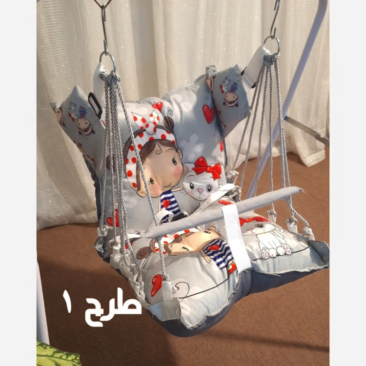 تاب ریلکسی مخمل چاپی 12طناب طرح دختر مهربون ( بدون پایه)