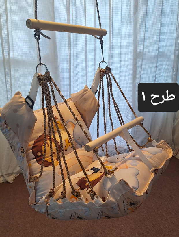 تاب ریلکسی کودک 12طناب دورو مخمل فول الیاف